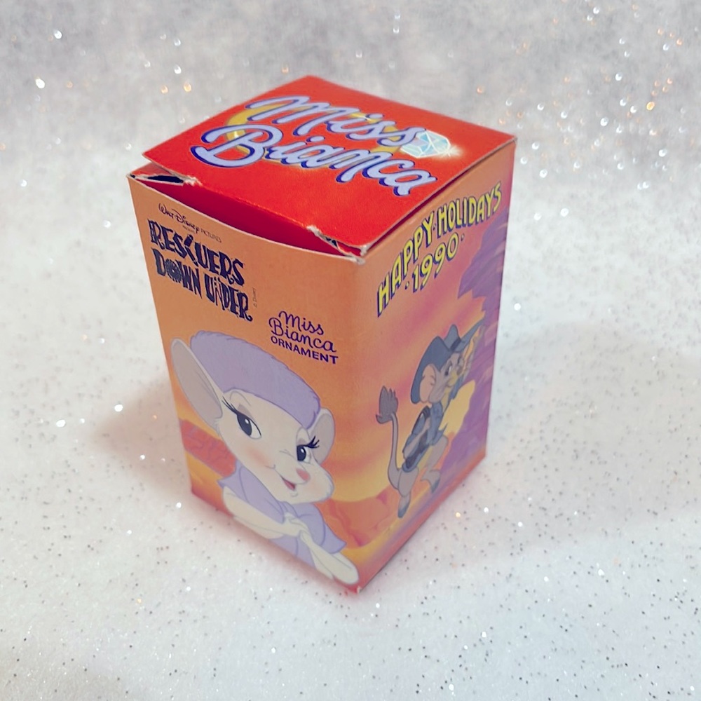 Rescuers Down Under Mrs. Bianca Ornament 1990 B47